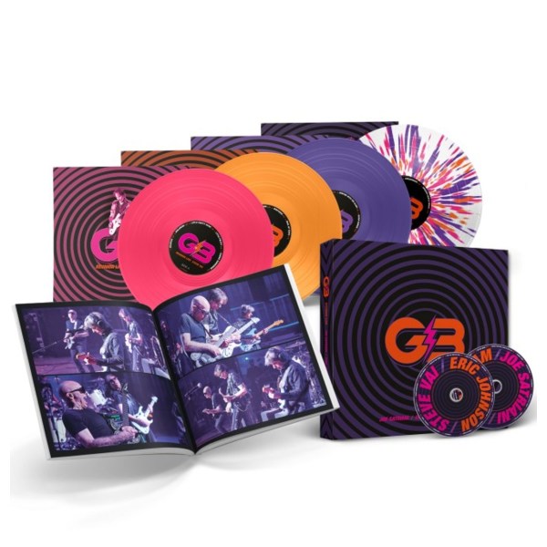 G3 (Satriani, Johnson & Vai): Reunion Live (Limited Deluxe Box Set) (Colored Vinyl)