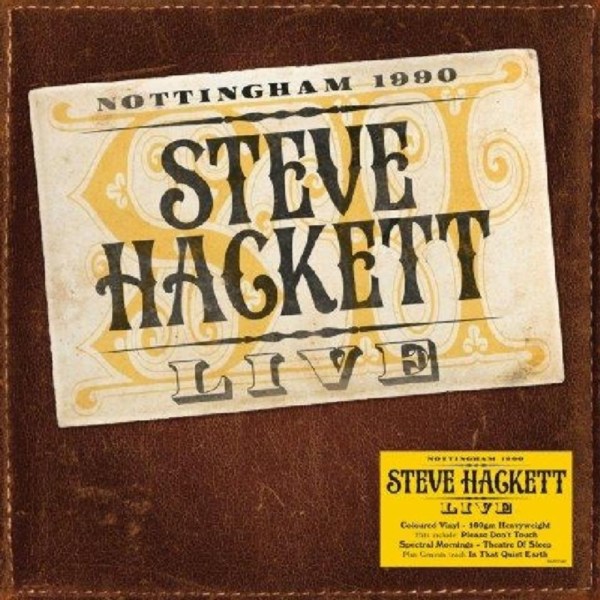 Steve Hackett: Live (180g) (Limited Edition) (Brown Vinyl)