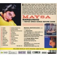 Maysa (Matarazzo): Barquinho / Maysa Sings Songs Before Dawn (+1 Bonus Track)