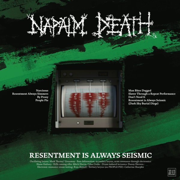 Napalm Death: Resentment is Always Seismic: A Final Throw Of Throes (Mini-Album) (180g)