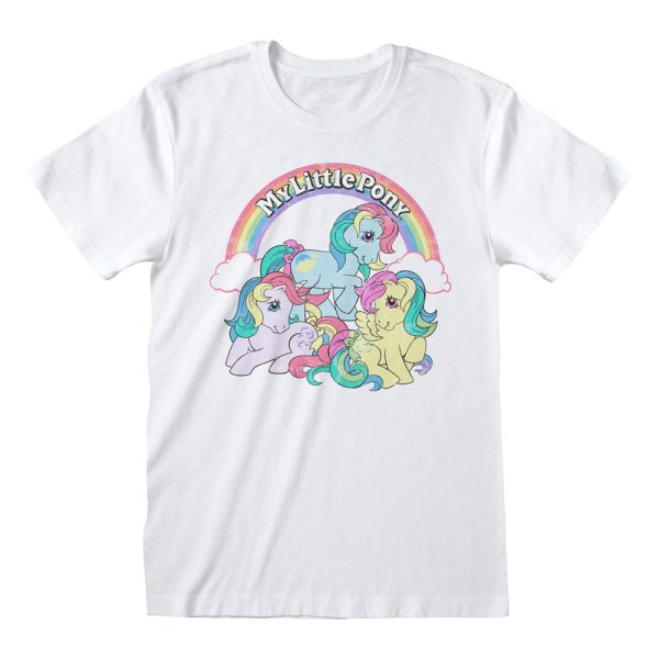 My Little Pony - Vintage Group (White Unisex T-shirt)