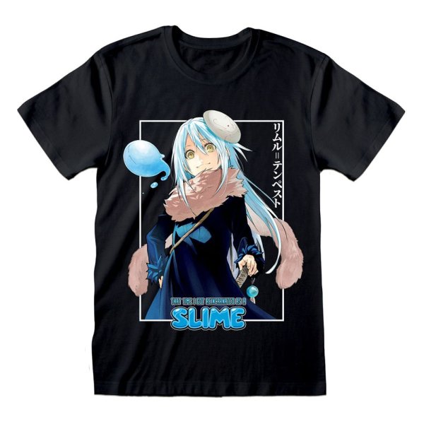 SLIME - Rimuru in Box (Unisex Black T-Shirt)