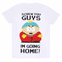 South Park - Screw You Guys (Unisex White T-Shirt)