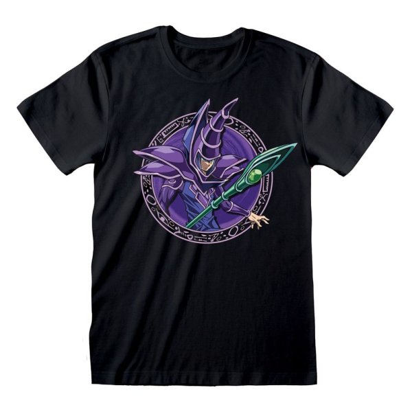 Yu-Gi-Oh - Dark Magician ( Unisex Black T-Shirt)