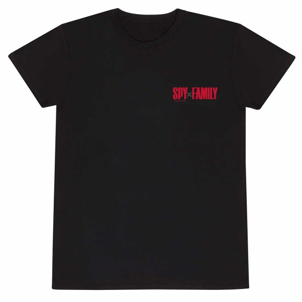 ** Spy x Family - Backprint (Unisex Black T-Shirt) **