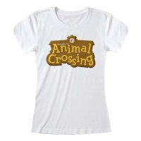 Nintendo Animal Crossing - 3D Logo (Womens White Fitted...