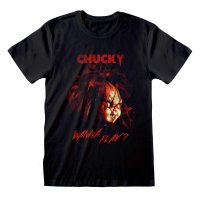 Childs Play - Wanna Play (Unisex Black T-Shirt)