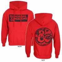 ** Dungeons And Dragons - Logo (Unisex Red Pullover...