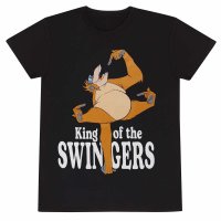 Disney Jungle Book - King Of The Swingers (Unisex Black...