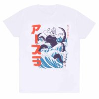 Disney Little Mermaid - Ursula Waves (Unisex White T-Shirt)