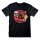 Marvel Comics Deadpool - Badge (Unisex Black T-Shirt)