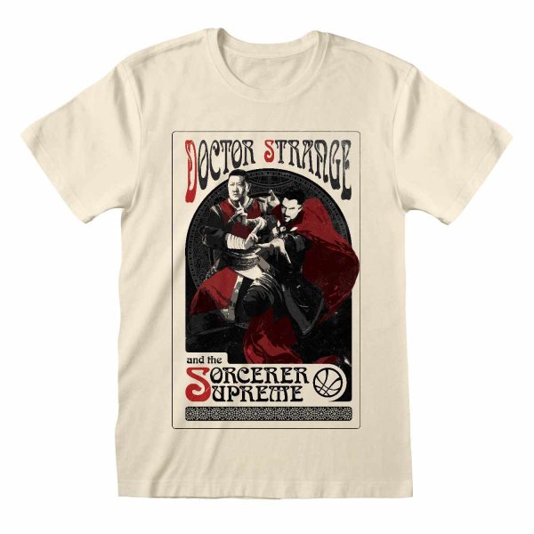 Marvel Dr Strange 2 - Partners (Unisex Sand T-Shirt)