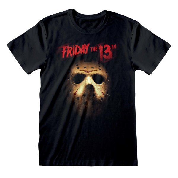 Friday The 13th - Mask (Unisex Black T-Shirt)