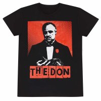 ** Godfather, The - The Don (Unisex Black T-Shirt) **