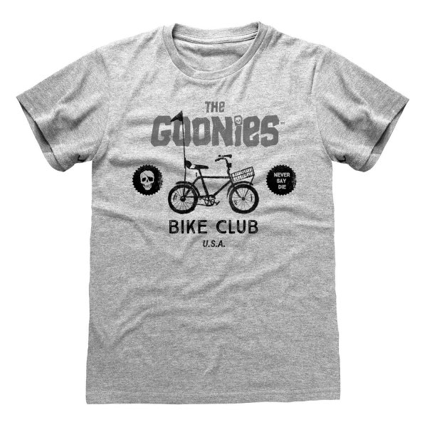 Goonies, The - Bike Club (Unisex Heather Grey T-Shirt)