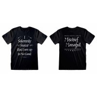 Harry Potter - Solemnly Swear (Unisex Black T-Shirt)