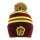 Harry Potter - House Gryffindor (Unisex Maroon / Gold Beanie Pom) One Size