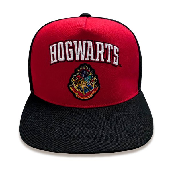 Harry Potter - College Hogwarts (Unisex Red / Black Snapback Cap) One Size