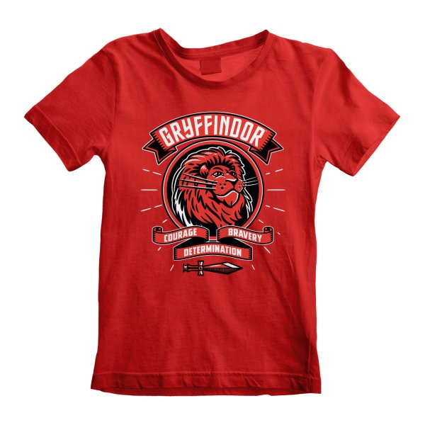 Harry Potter - Comic Style Gryffindor (Unisex Red T-Shirt)