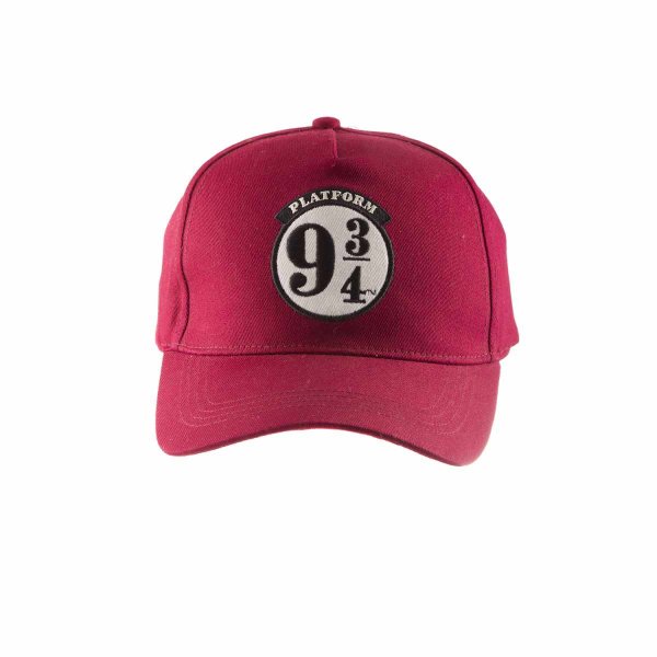 Harry Potter - Platform Badge (Unisex Red Baseball Cap) One Size