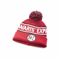 Harry Potter - Platform Badge (Unisex Red Beanie Pom) One...