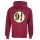 Harry Potter - Platform 9 And 3 Quarters (Unisex Burgundy Pullover Hoodie)