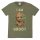 Marvel I Am Groot - Badge (Unisex Olive T-Shirt)