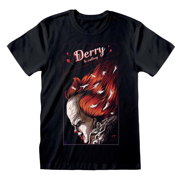 IT Chapter 2 - Derry Is Calling (Unisex Black T-Shirt)