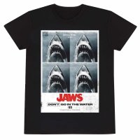 Jaws - Dont Go In The Water (Unisex Black T-Shirt)