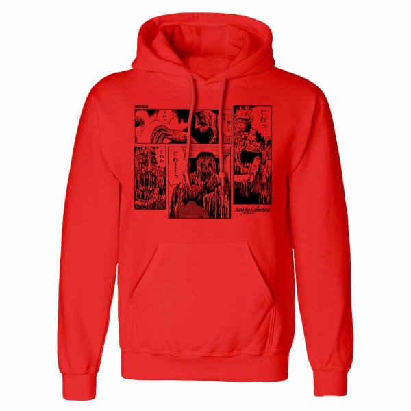 Junji-Ito - Melting (Unisex Red Pullover Hoodie)