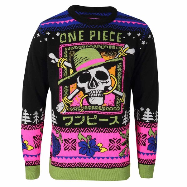 One Piece - Skull (Unisex Knitted Jumper)