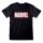 Marvel Comics - Logo (Unisex Black T-Shirt)