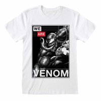 Marvel Universe - Venom Poster (Unisex White T-Shirt)