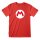 Nintendo Super Mario - Mario Badge (Unisex Red T-Shirt)