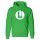 Nintendo Super Mario - Luigi Badge (Unisex Green Pullover Hoodie)