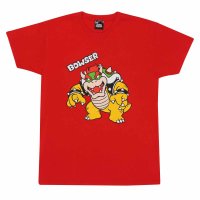 ** Nintendo Super Mario - Bowser (Unisex Red T-Shirt) **