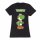 Nintendo Super Mario - Yoshi Name Tag (Womens Black Fitted T-Shirt)