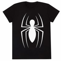 Marvel Comics Spider-Man - Classic Logo (Unisex Black...