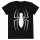 Marvel Comics Spider-Man - Classic Logo (Unisex Black T-Shirt)