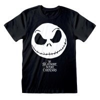 Nightmare Before Christmas - Jack Face (Unisex Black...