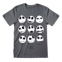 Nightmare Before Christmas - Many Faces (Unisex Charcoal...