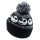 Nightmare Before Christmas - Basic Snow (Unisex Black Beanie Pom) One Size