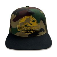 Jurassic Park - Gold Logo Camo (Unisex Multi Snapback...