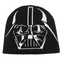 Star Wars - Face Vader (Unisex Black Beanie) One Size