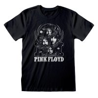 Pink Floyd - Retro Style (Unisex Black T-Shirt)