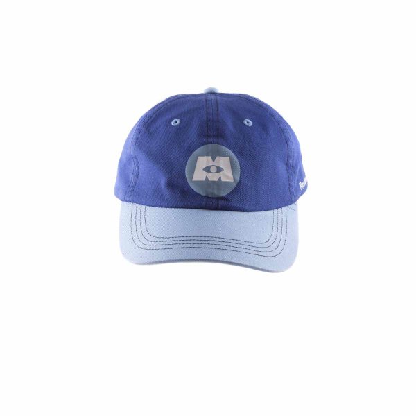 Disney Monsters Inc - Monsters University Logo (Unisex Blue Snapback Cap) One Size