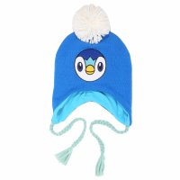 Pokemon - Piplup Trapper (Unisex Blue Trapper Beanie) One...