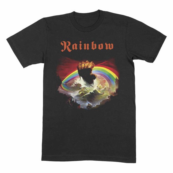 Rainbow - Rising (Unisex Black T-Shirt)