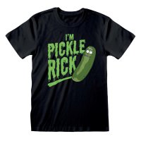 Rick And Morty - Im Pickle Rick (Unisex Black T-Shirt)