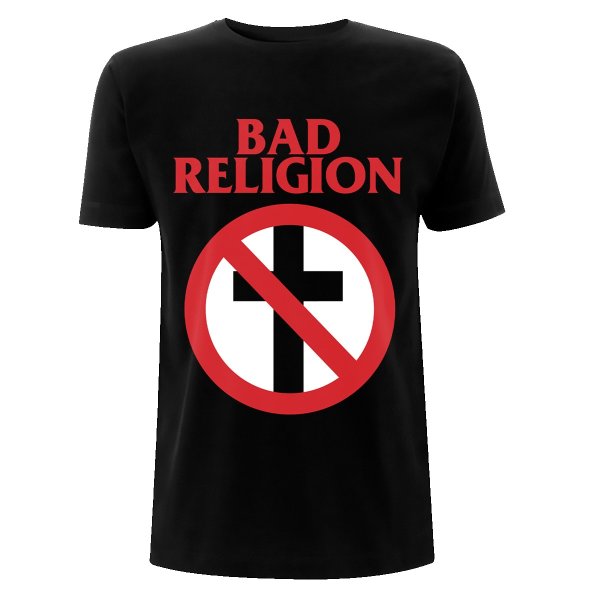 Bad Religion - Classic Buster Cross (Unisex Black T-Shirt)